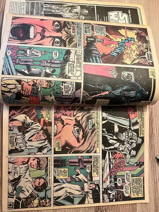 Star Wars Marvel Special Edition #1 & #2 (1977) Whitman image indicator(5)