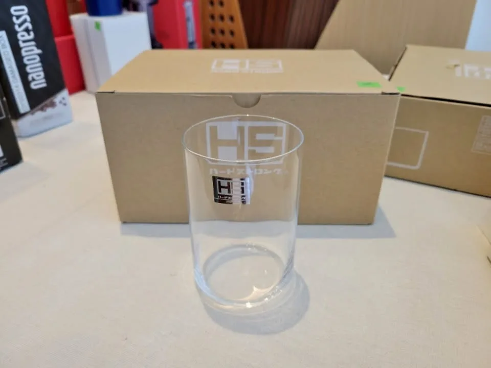 Hard strong glass tumbler size M
