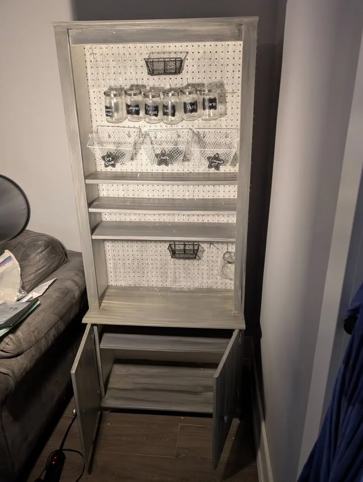 Grey and White Cabinet image indicator(3)