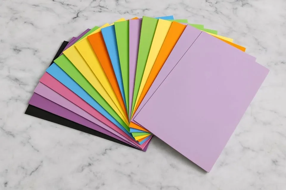 20-Pack Craft Foam Sheets - Assorted Colours - 8.5” x 5.25”