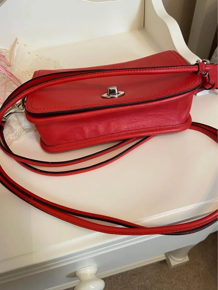 COACH Legacy Penny Dinky Bag, Poppy Red image indicator(5)