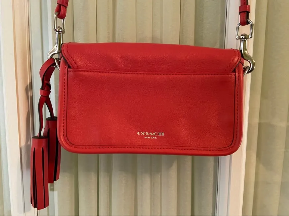 COACH Legacy Penny Dinky Bag, Poppy Red image indicator(9)