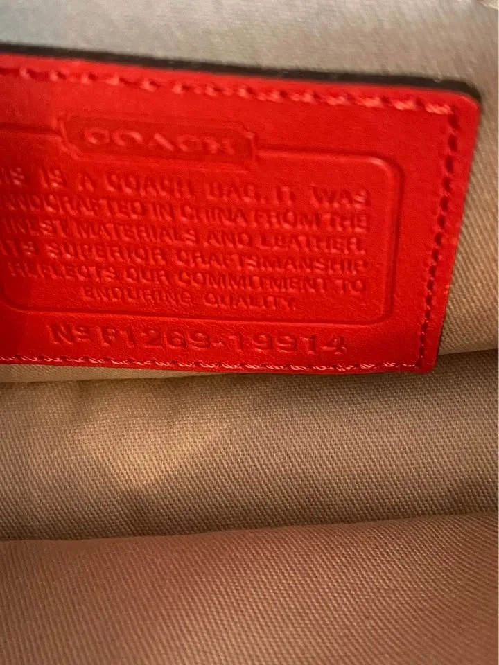 COACH Legacy Penny Dinky Bag, Poppy Red image indicator(10)