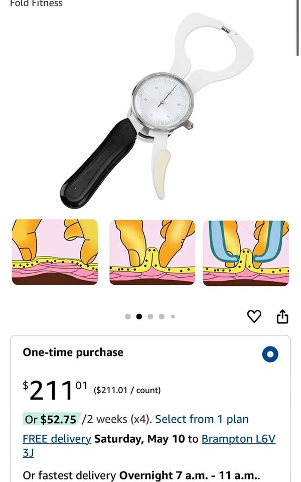 Body Fat Caliper