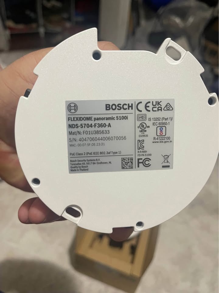 BOSCH Flexidome Panoramic 5100i 6MP Fixed Dome Camera - photo 5