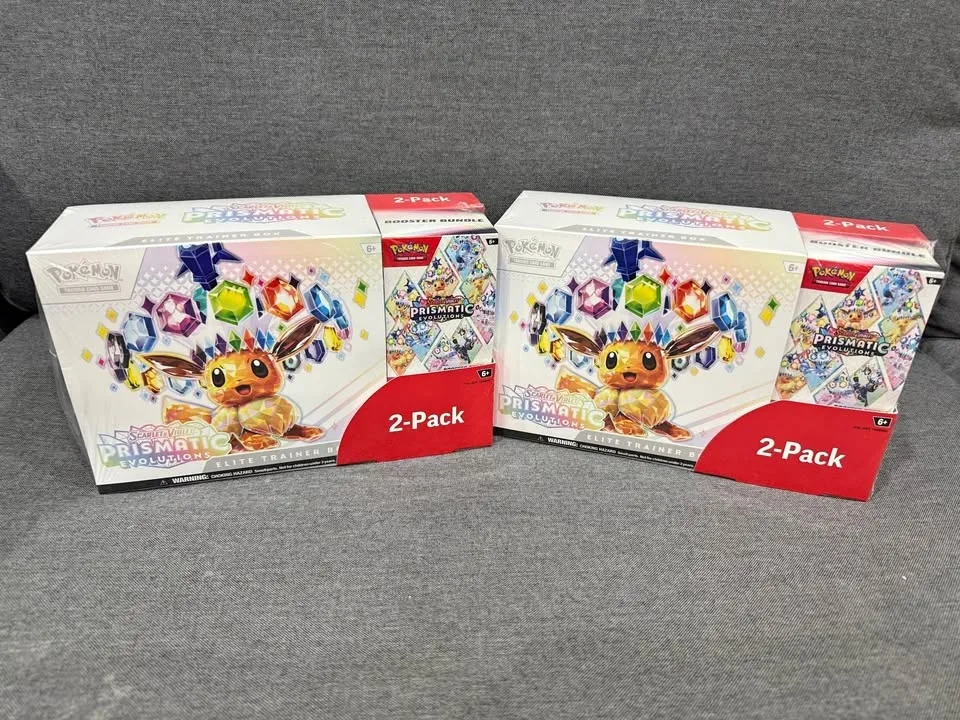 Costco Prismatic Evolutions Bundle ETB + BB