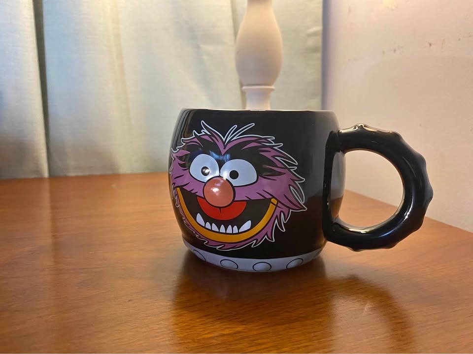 Muppets Animal Disney Store Embossed Coffee Mug