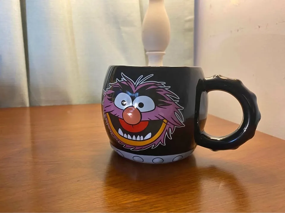 Muppets Animal Disney Store Embossed Coffee Mug