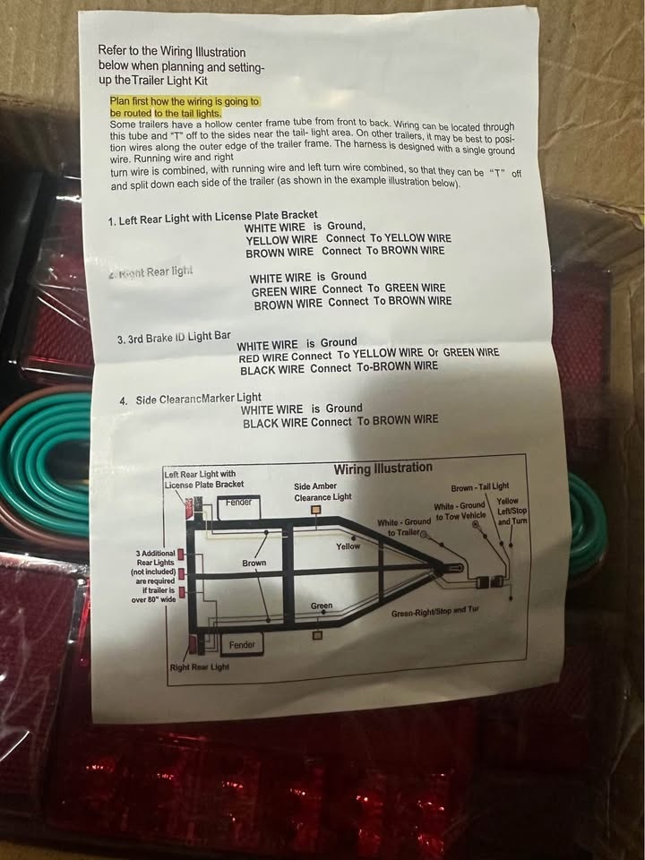 Led Trailer Tail Light Kit - photo 3