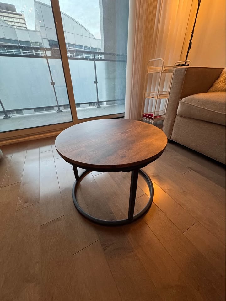 2 Piece Round Coffee Table Set - photo 4