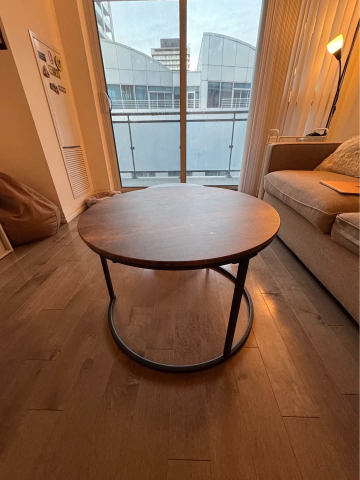 2 Piece Round Coffee Table Set - photo 5