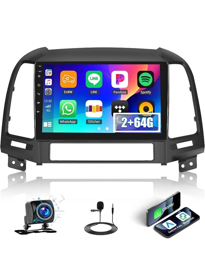 Stereo for Hyundai Santa Fe 2006-2012