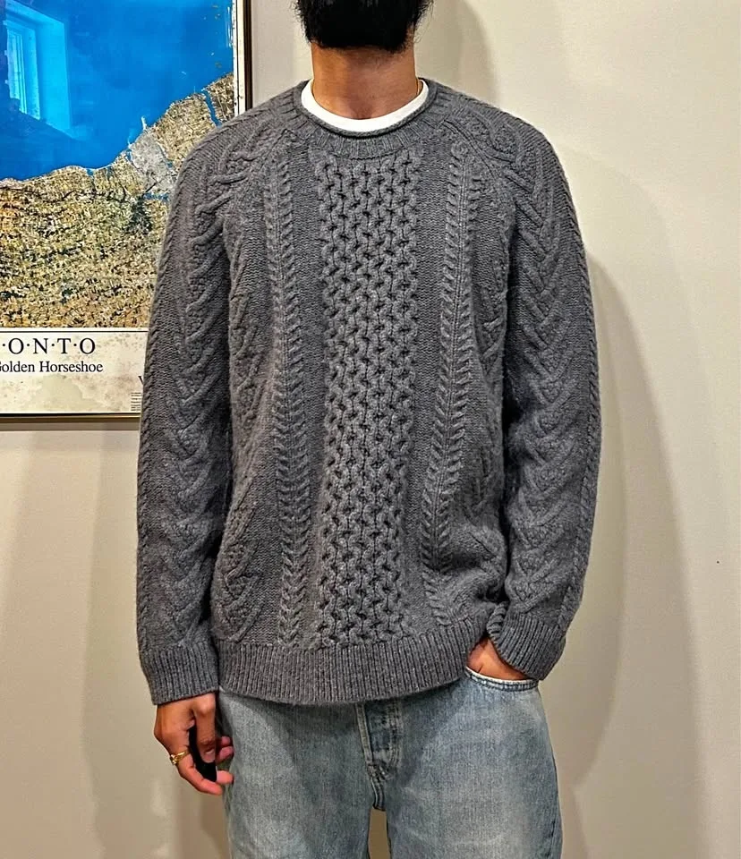 Brooks brothers cable knit sweater