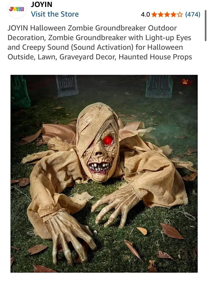 JOYIN Halloween Zombie Groundbreaker