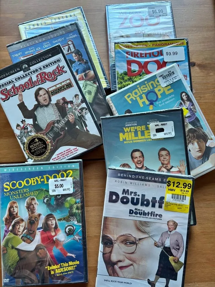 7 Family Fun DVDS