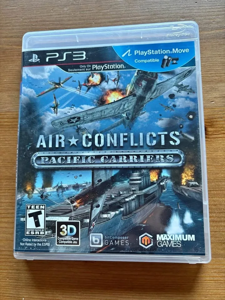 PS3 PlayStation Air Conflicts Pacific Carriers