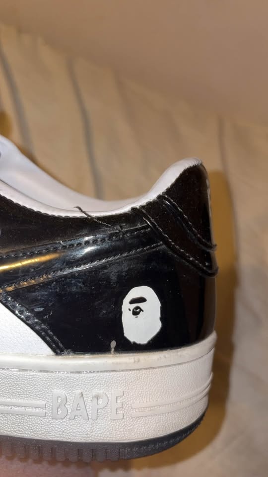 Black and white bapestas - photo 2