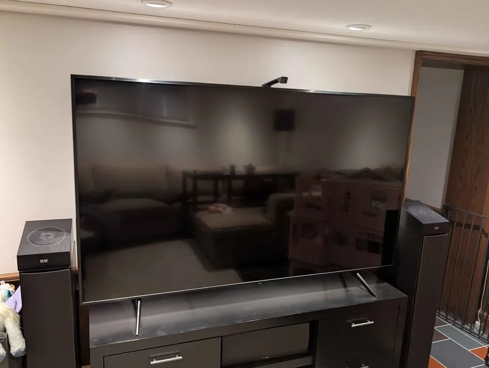 Sturdy 63" Width TV Stand image indicator(3)