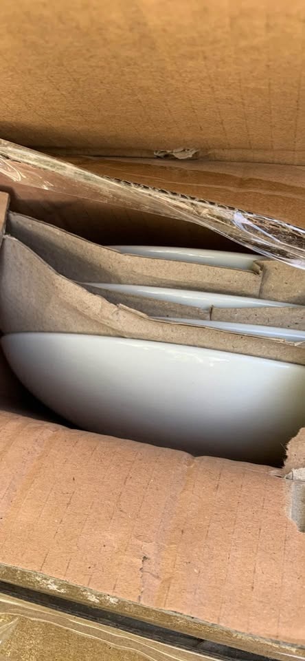 Brand Name Dishes: Deep Plate Set of 12 retails 350$ - photo 2