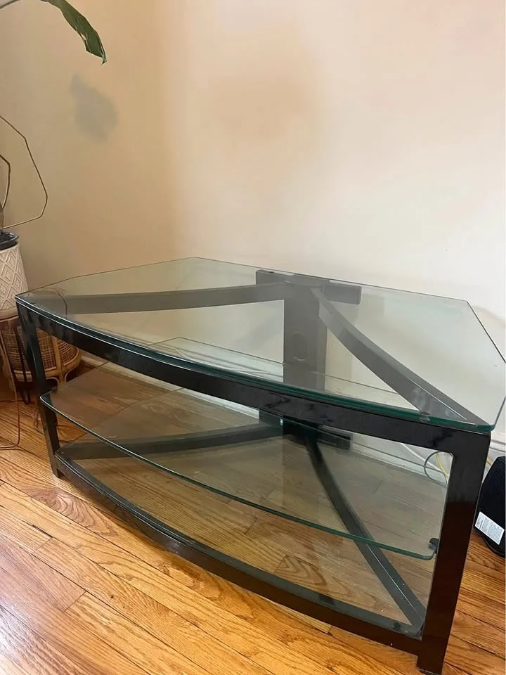 Glass TV Stand