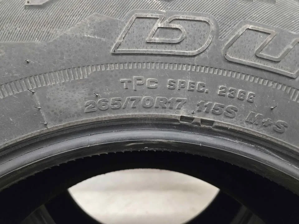 Bridgestone Dueler A/T Tires- 265/70R17 image indicator(10)