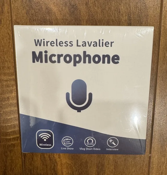 Wireless Mini Lavalier Lapel Microphone
