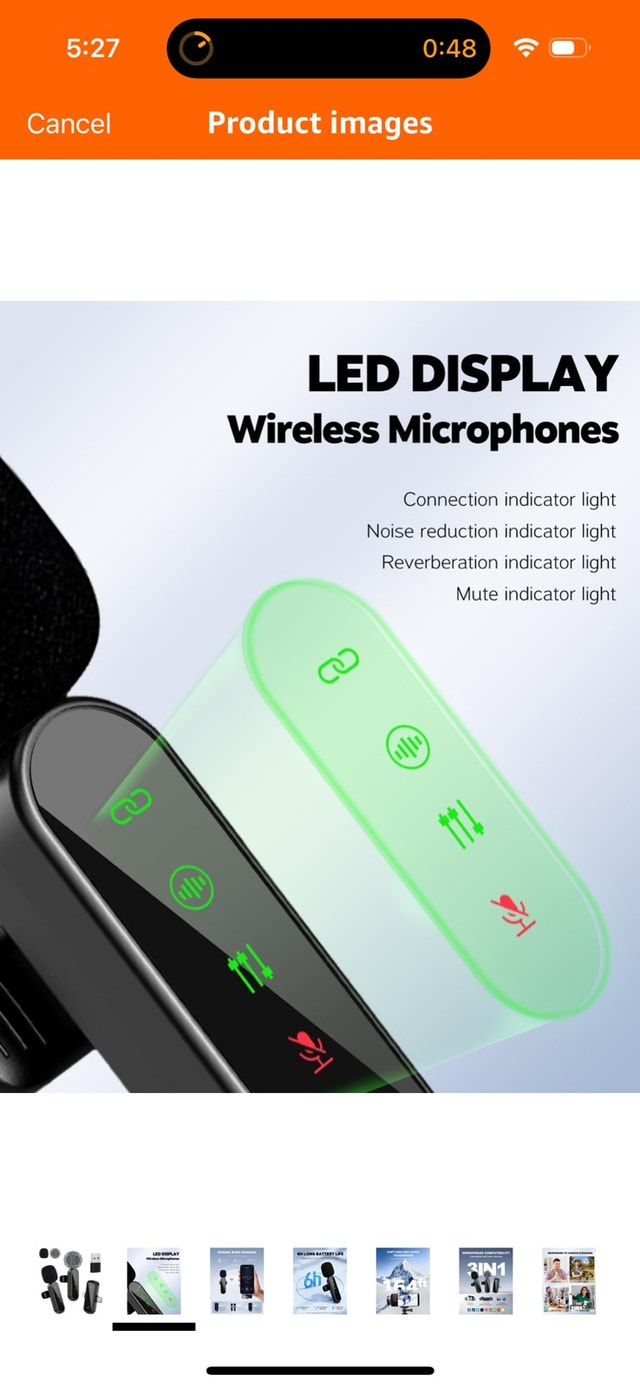 Wireless Mini Lavalier Lapel Microphone - photo 3