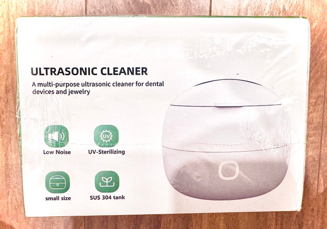 Ultrasonic Retainer Cleaner Machine for Braces, Jewelry