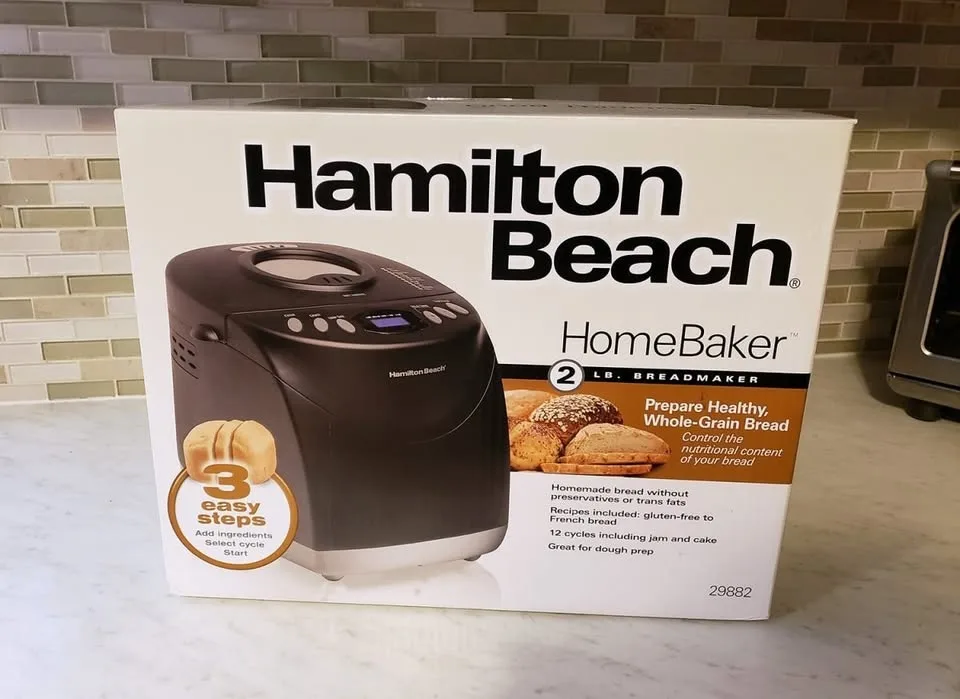 Hamilton Beach HomeBaker Bread Machine - Black NEW