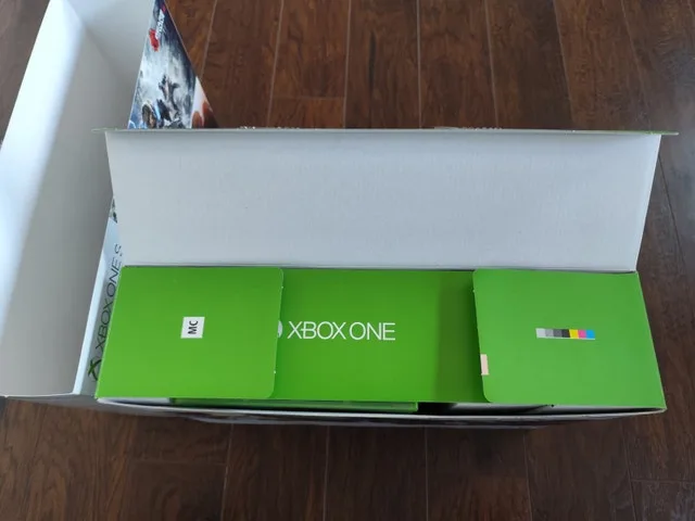 (Delivery) LNIB Xbox One S w/games image indicator(2)