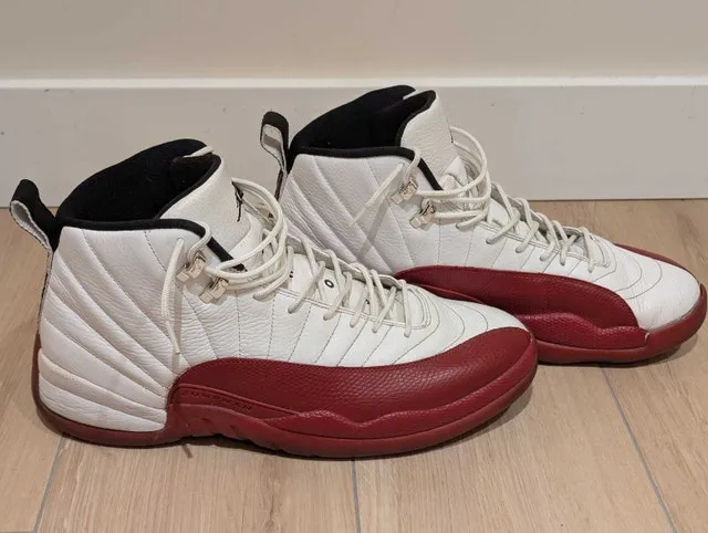 Retro 2009 Cherry Air Jordan 12s Size 13