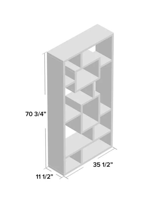 Ivor Geometric Bookcase image indicator(5)