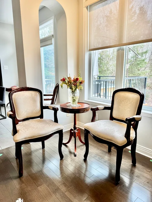 Queen Ann Accent Chairs - Like New