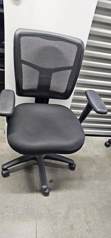 Ergonomic Mesh Office Chair – Adjustable – $75 - 3 Chairs