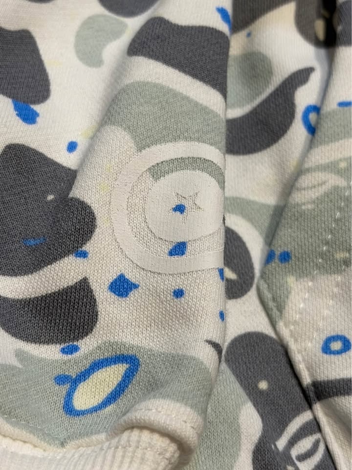Space Camo BAPE Hoodie (Double) Large Size - photo 4