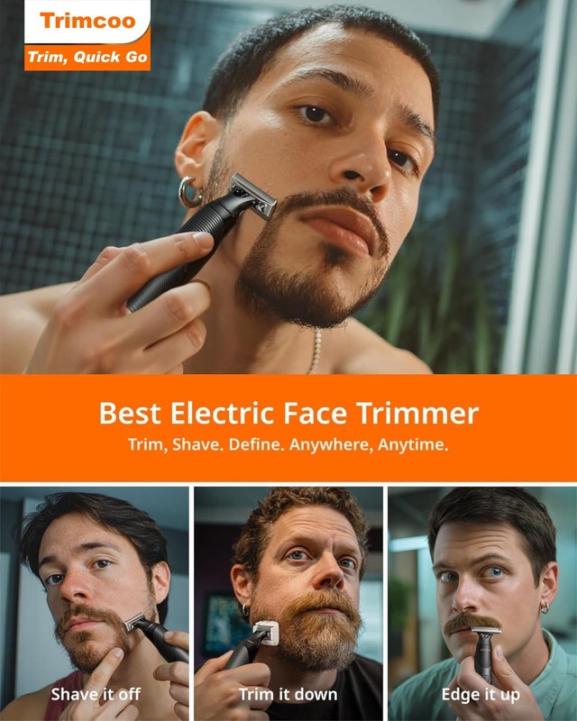 Rechargeable Body & Nose Hair Trimmer Kit (Brand New) - photo 4