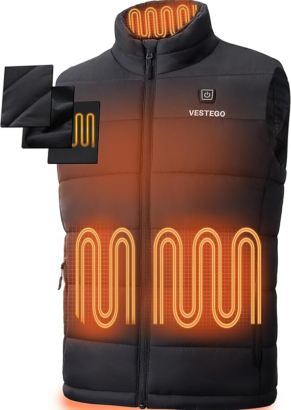 Heated Vest Jacket for Men (Brand New)