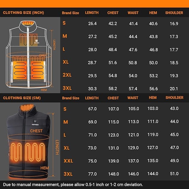 Heated Vest Jacket for Men (Brand New) - photo 3