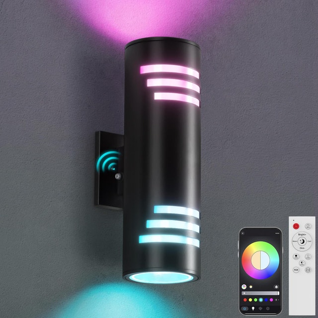 Smart Outdoor Wall Lights (Brand New)