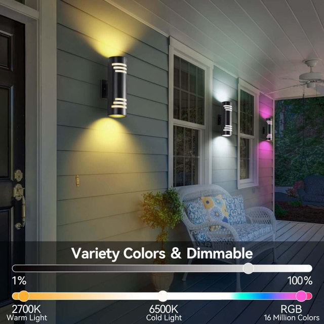 Smart Outdoor Wall Lights (Brand New) - photo 5