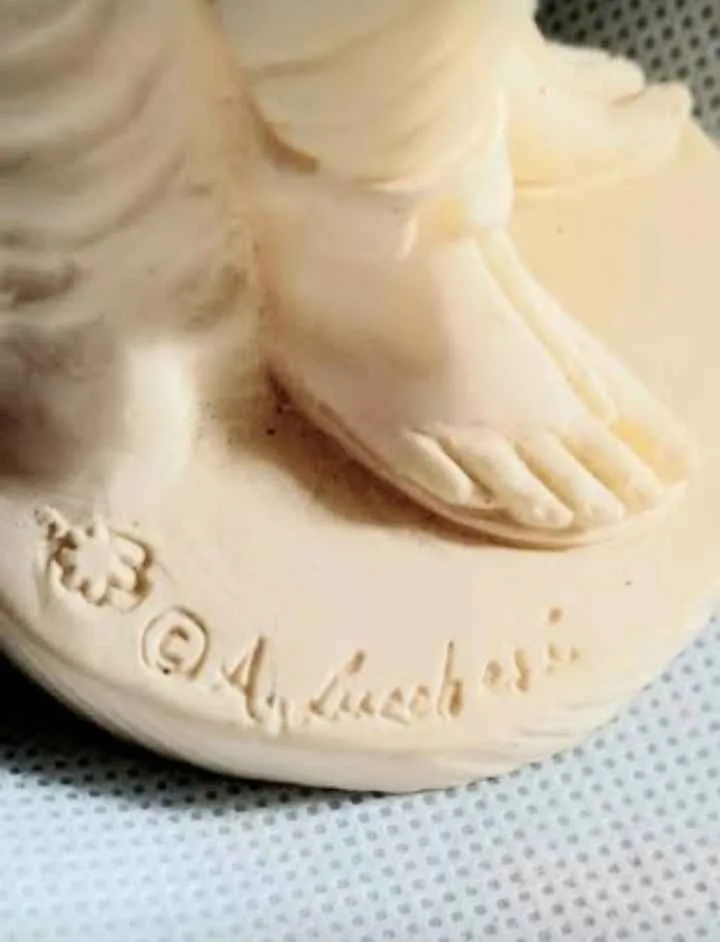 Vintage Signed A.Lucchesi The Good Shepherd Statue image indicator(7)