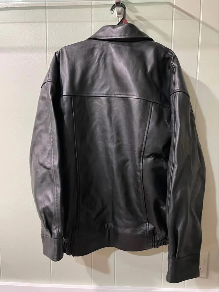 Leather jacket (5) image indicator(3)