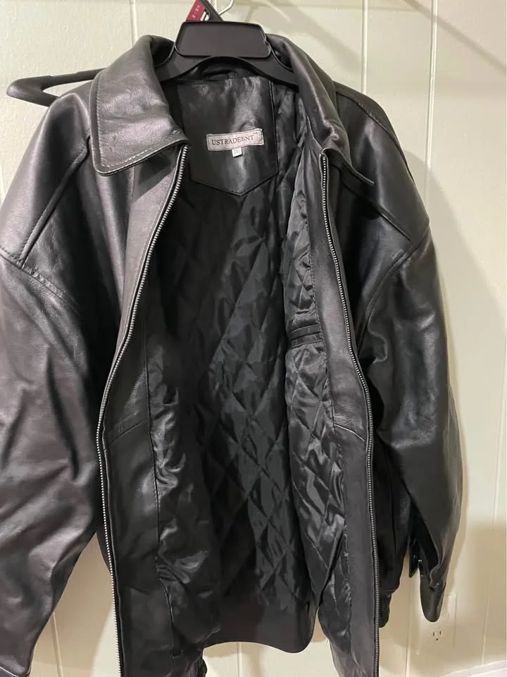 Leather jacket (5) image indicator(4)