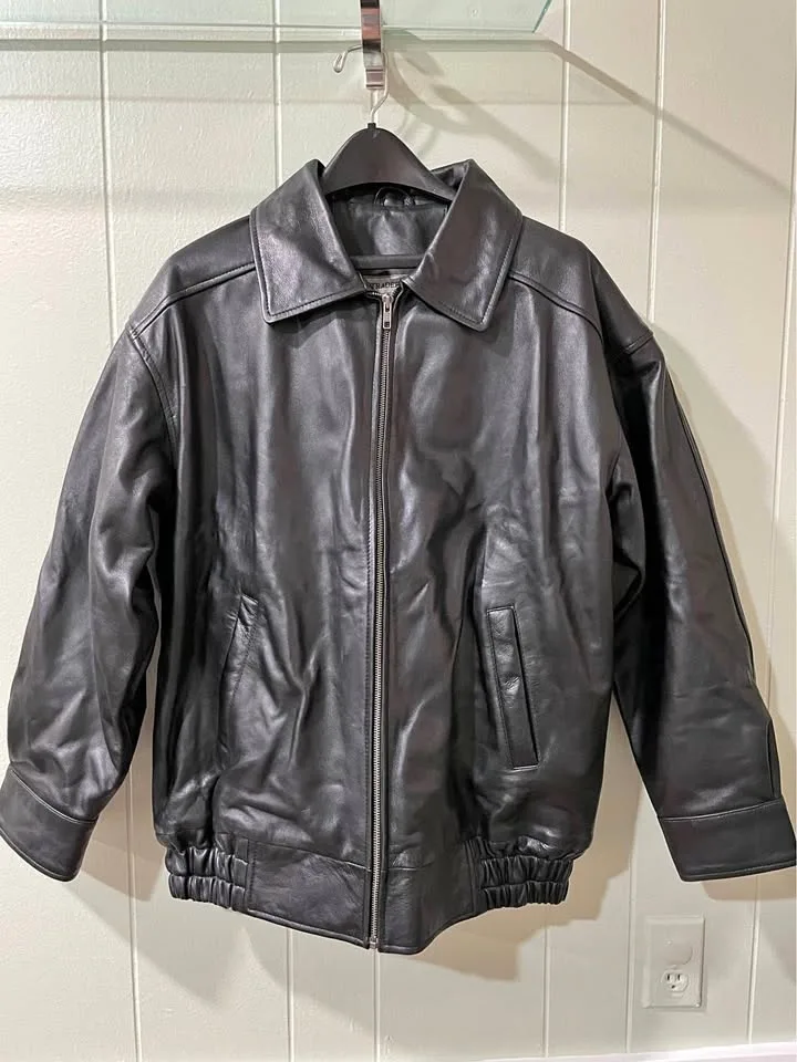 Leather jacket Black (3)