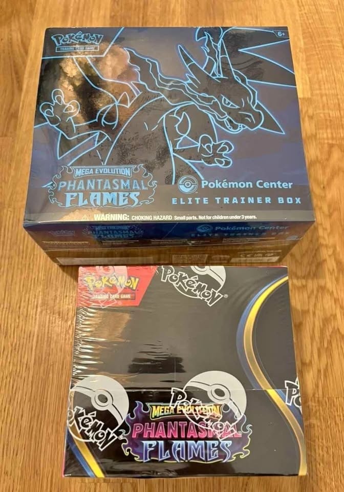 Phantasmal Flames Two PC ETB & Booster Box