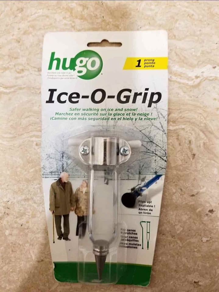 Cane & Crutches ice Prong