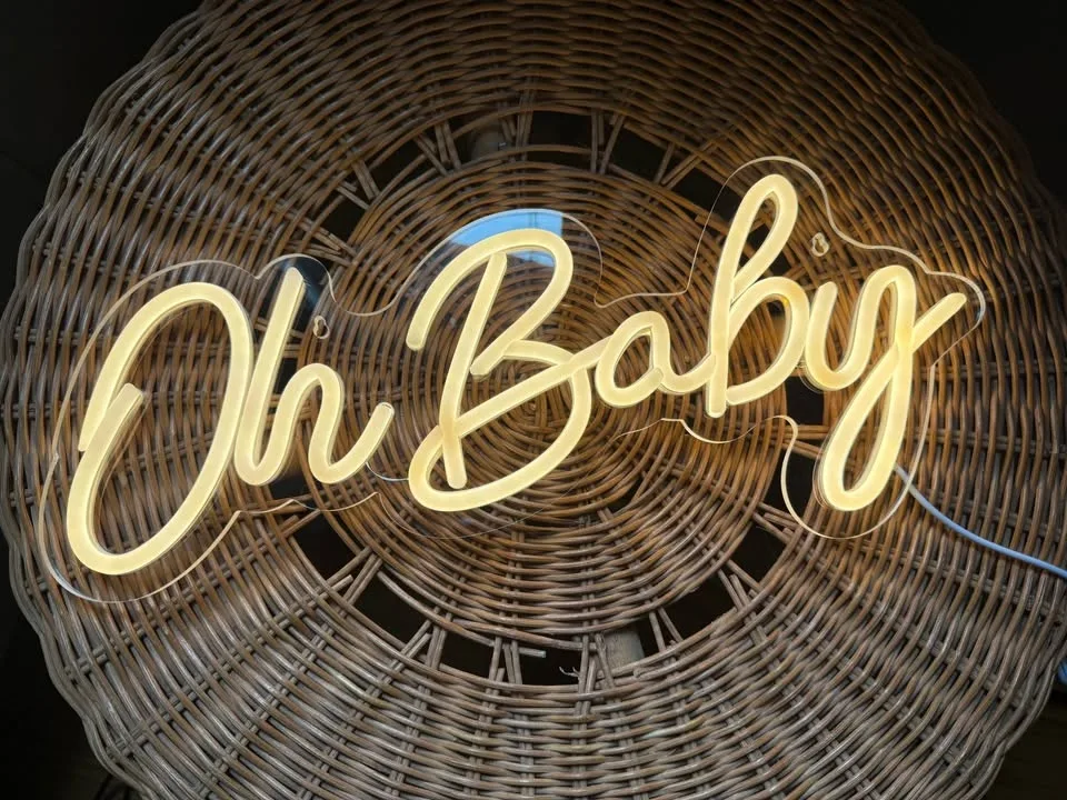 Oh Baby Neon Sign image indicator(2)