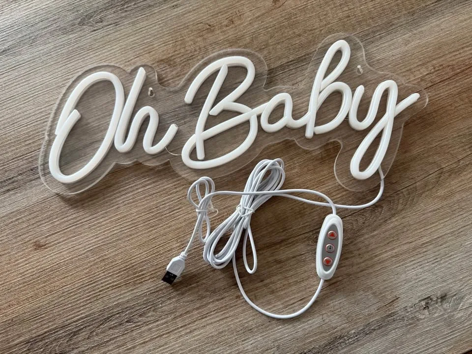 Oh Baby Neon Sign image indicator(3)