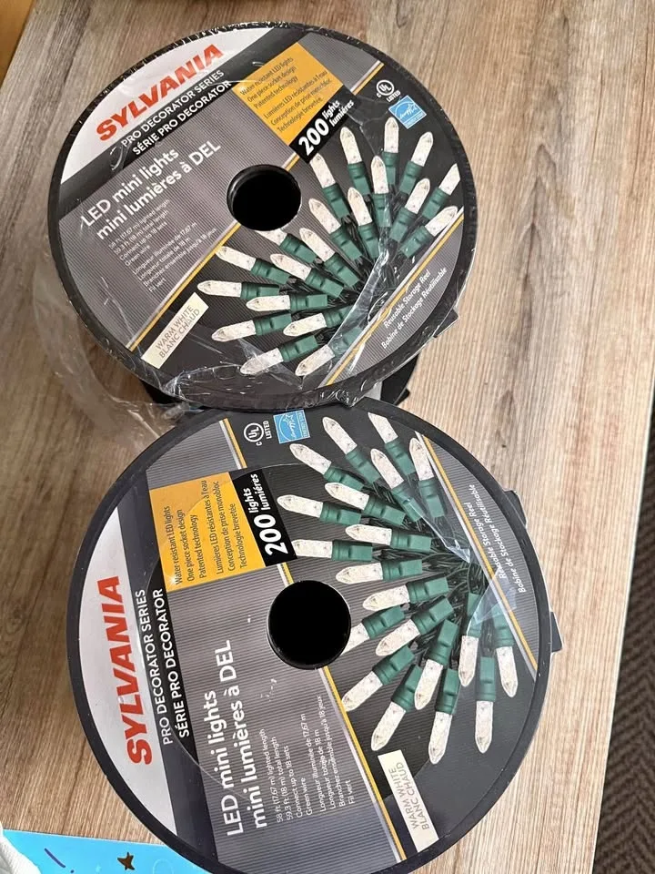 Outdoor LED mini lights-warm white