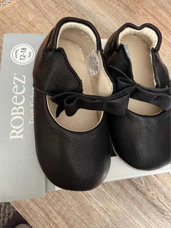 Robeez baby girl leather shoes image indicator(3)